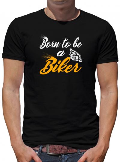 Born to be a Biker T-Shirt Bike Chopper 