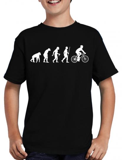Evolution Bicycle T-Shirt Fahrrad Radler Sprche 