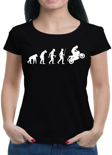 Evolution Motorcycle T-Shirt Biker Chopper Sprüche 