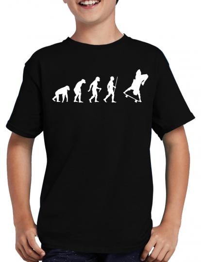 Evolution Skater T-Shirt skating Sprche Spass 
