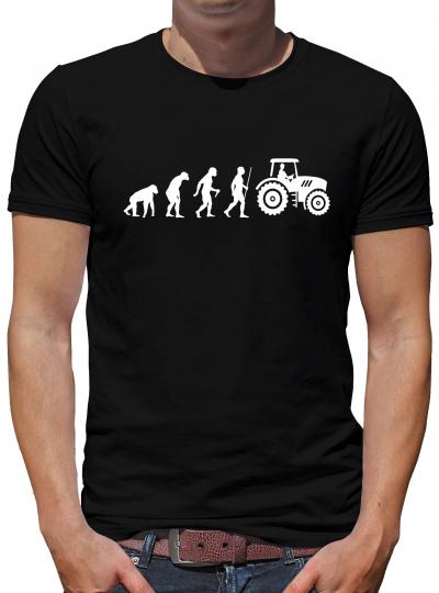 Evolution Traktor T-Shirt Spass Lustig Fun Geek 