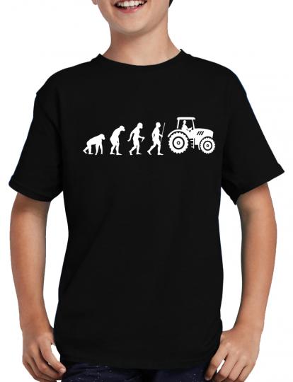 Evolution Traktor T-Shirt Spass Lustig Fun Geek 