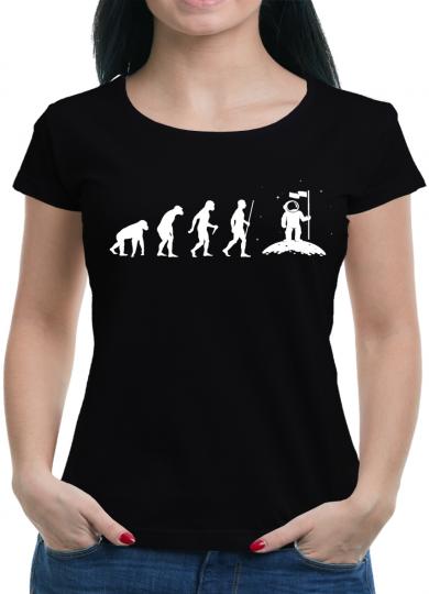 Evolution Astronaut T-Shirt Fun Nerd Geek Sprüche 