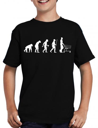 Evolution Shopping T-Shirt Fun Abi Geek 
