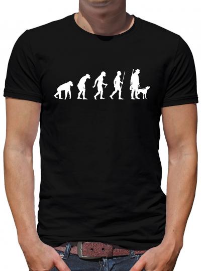 Evolution Jäger T-Shirt Geek Fun Lustig 