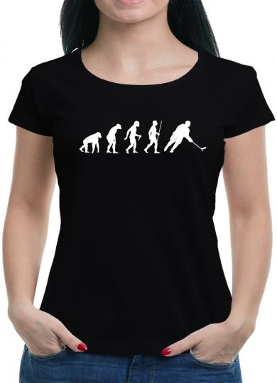 Evolution Eishockey T-Shirt Puk Geek Sport Fun 
