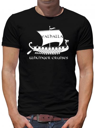 Wikinger Cruises T-Shirt Herren Viking Odin Thor XL