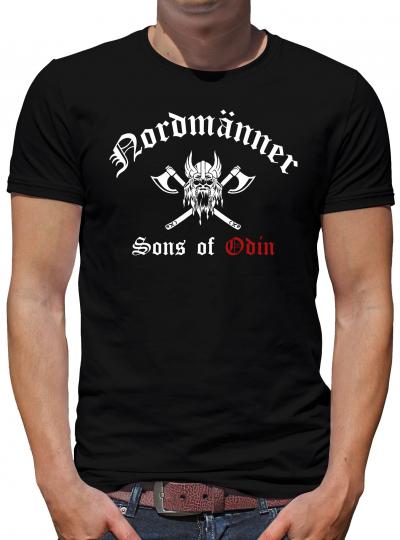 Nordmänner T-Shirt Herren Viking Odin Thor Wikinger 