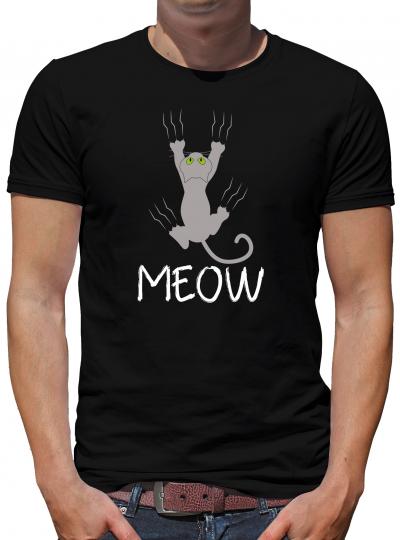 TShirt-People Meow Miau T-Shirt Herren 
