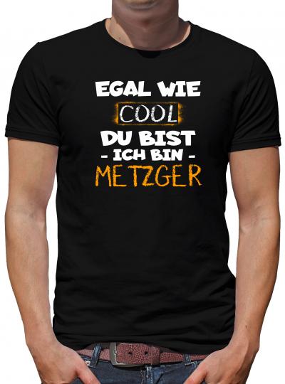 TShirt-People Cool Ich bin Metzger T-Shirt Herren 