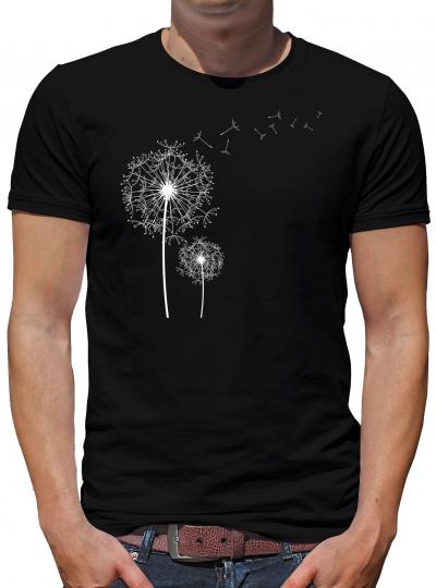 TShirt-People Pusteblume T-Shirt Herren schwarz | L