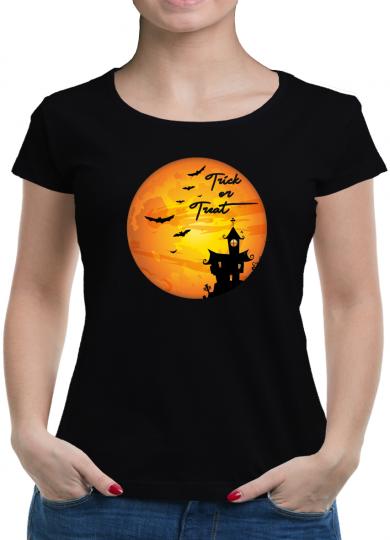 TShirt-People Halloween Moon T-Shirt Damen 