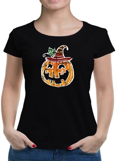 TShirt-People Pumpkin Hexe T-Shirt Damen 