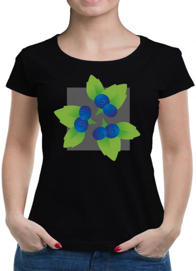 TShirt-People Heidelbeere floral T-Shirt Damen 