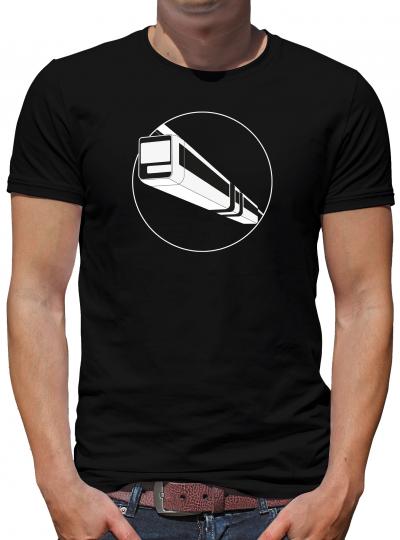 TShirt-People Wuppertaler Schwebebahn lineart T-Shirt Herren XL