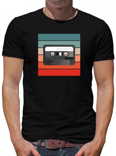 TShirt-People Retro Kasette T-Shirt Herren 