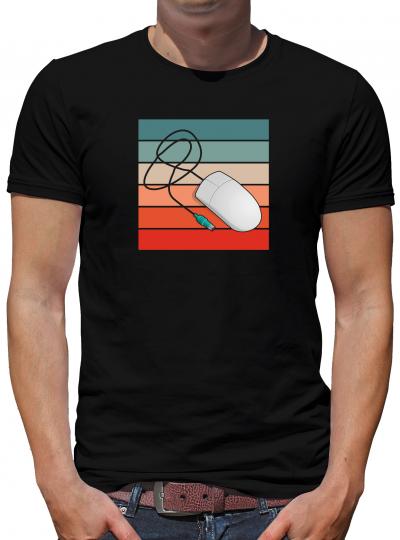 TShirt-People Retro Maus T-Shirt Herren 