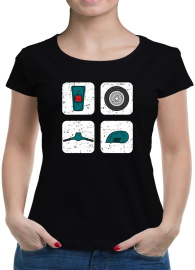 TShirt-People Kult Roller vintage T-Shirt Damen 