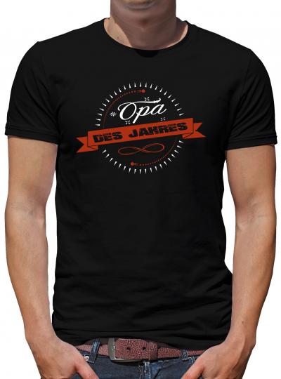 TShirt-People Opa des Jahres T-Shirt Herren 