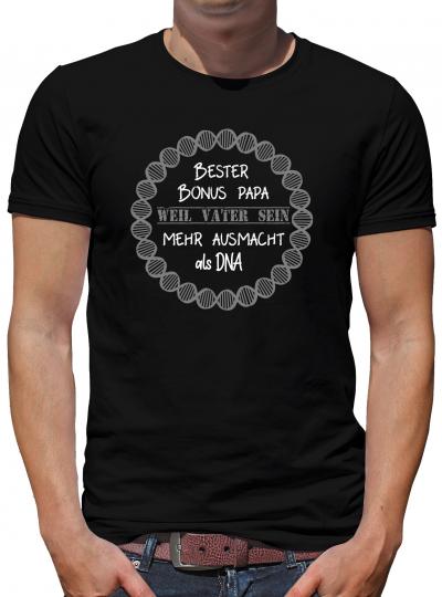 TShirt-People Bester Bonus Papa T-Shirt Herren 