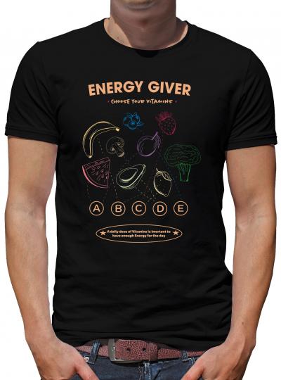 TShirt-People Energy giver T-Shirt Herren 