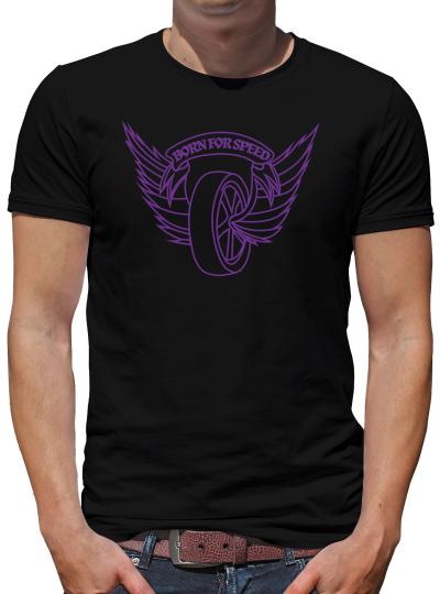 TShirt-People Born for Speed T-Shirt Herren 