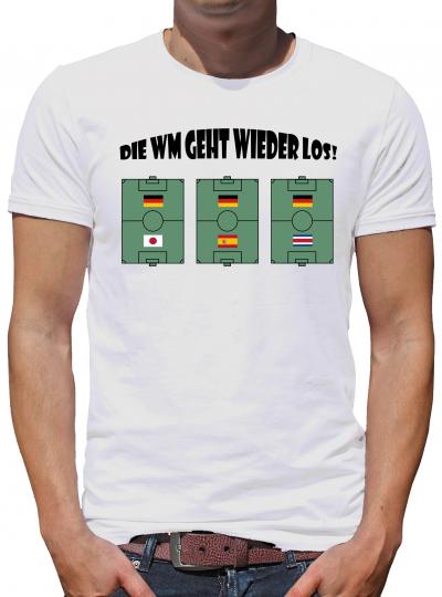 TShirt-People Die WM geht wieder los T-Shirt Herren 