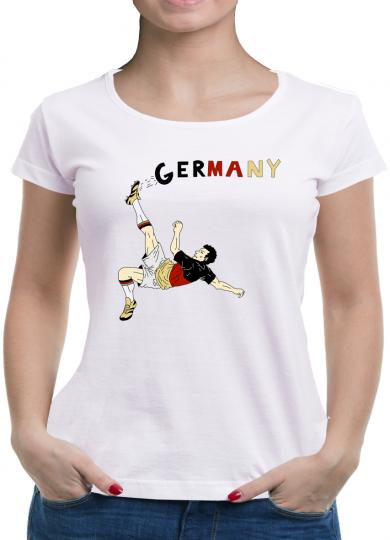 TShirt-People Germany Kicker T-Shirt Damen 