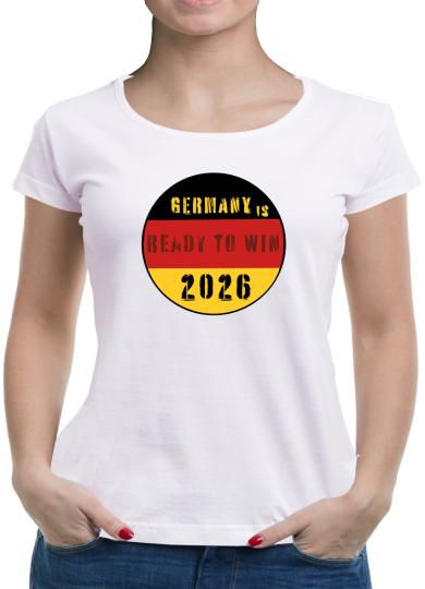 TShirt-People Germany is ready to win T-Shirt Damen 