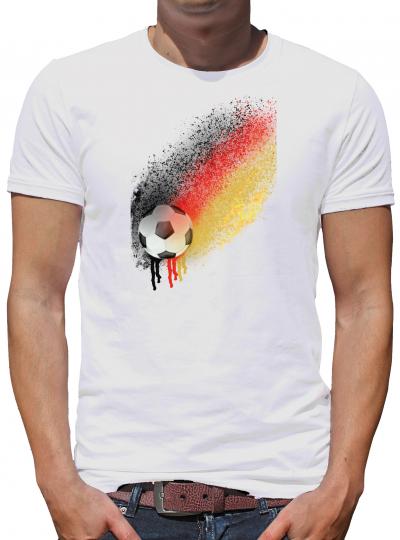 TShirt-People Fliegender Fußball T-Shirt Herren 