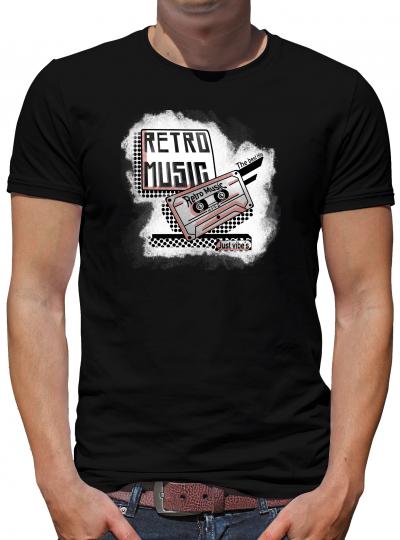 TShirt-People Retro Music T-Shirt Herren 