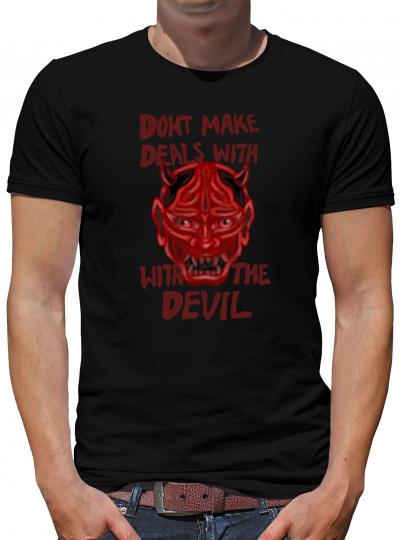 TShirt-People Deals with Devel T-Shirt Herren 
