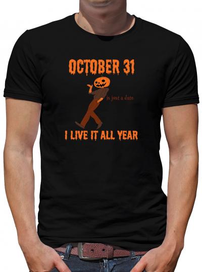 TShirt-People October 31 T-Shirt Herren 