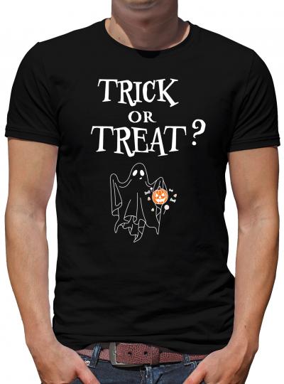 TShirt-People Trick or treat Ghost T-Shirt Herren 