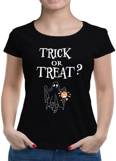 TShirt-People Trick or treat Ghost T-Shirt Damen 