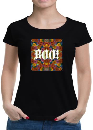 TShirt-People Boo Flowers T-Shirt Damen 