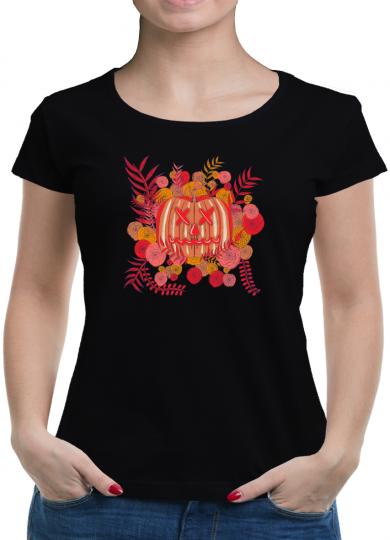 TShirt-People Pumpkin Flower T-Shirt Damen 