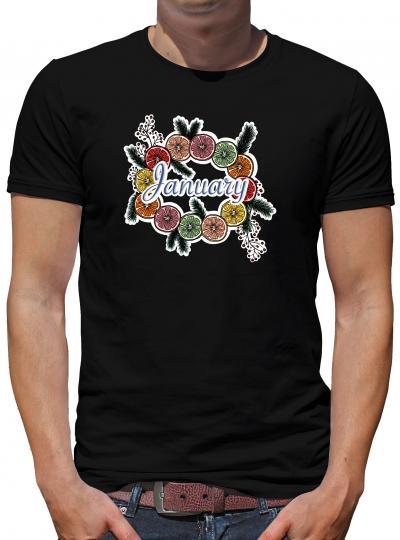 TShirt-People January T-Shirt Herren 