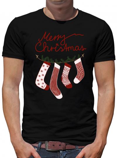 TShirt-People Weihnachts Socken T-Shirt Herren 
