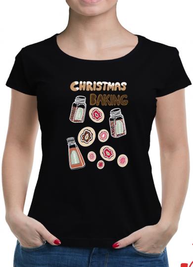 TShirt-People Christmas Baking T-Shirt Damen 