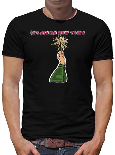 TShirt-People It´s giving new Years T-Shirt Herren 