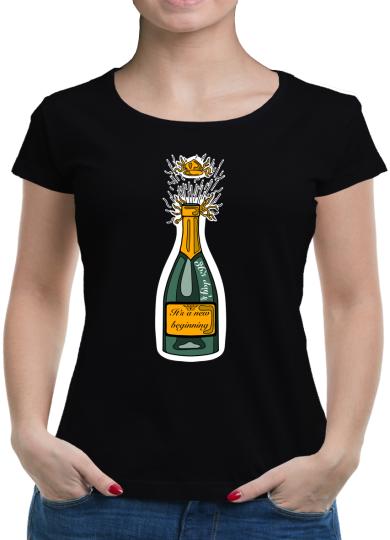TShirt-People It starts with Champagne T-Shirt Damen 