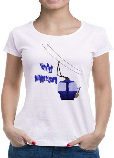 TShirt-People Winter Wonderland T-Shirt Damen 