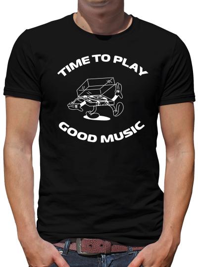 TShirt-People Time for good music T-Shirt Herren 