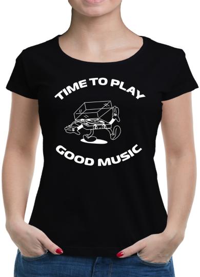TShirt-People Time for good music T-Shirt Damen 