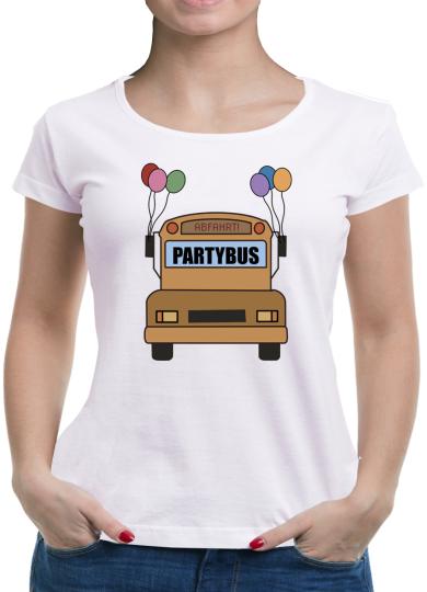 TShirt-People Party Bus T-Shirt Damen 