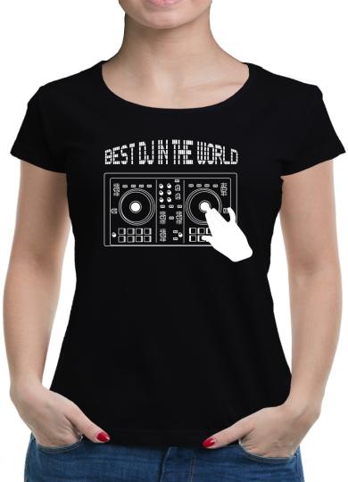 TShirt-People Best DJ T-Shirt Damen 