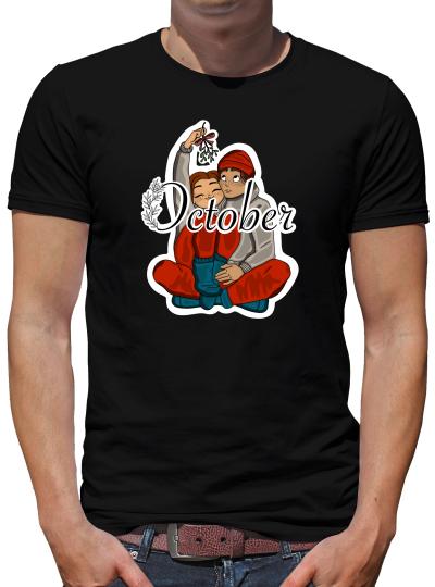 TShirt-People October T-Shirt Herren 