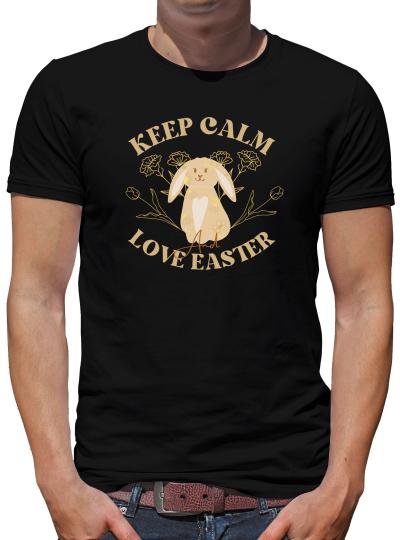 TShirt-People Keep Calm and love Easter T-Shirt Herren 
