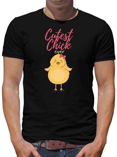 TShirt-People Cutest Chick T-Shirt Herren 